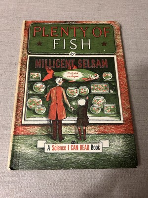 VINTAGE: PLENTY OF FISH by Millicent Selsam A Science I Can Read Book 1960 Ed