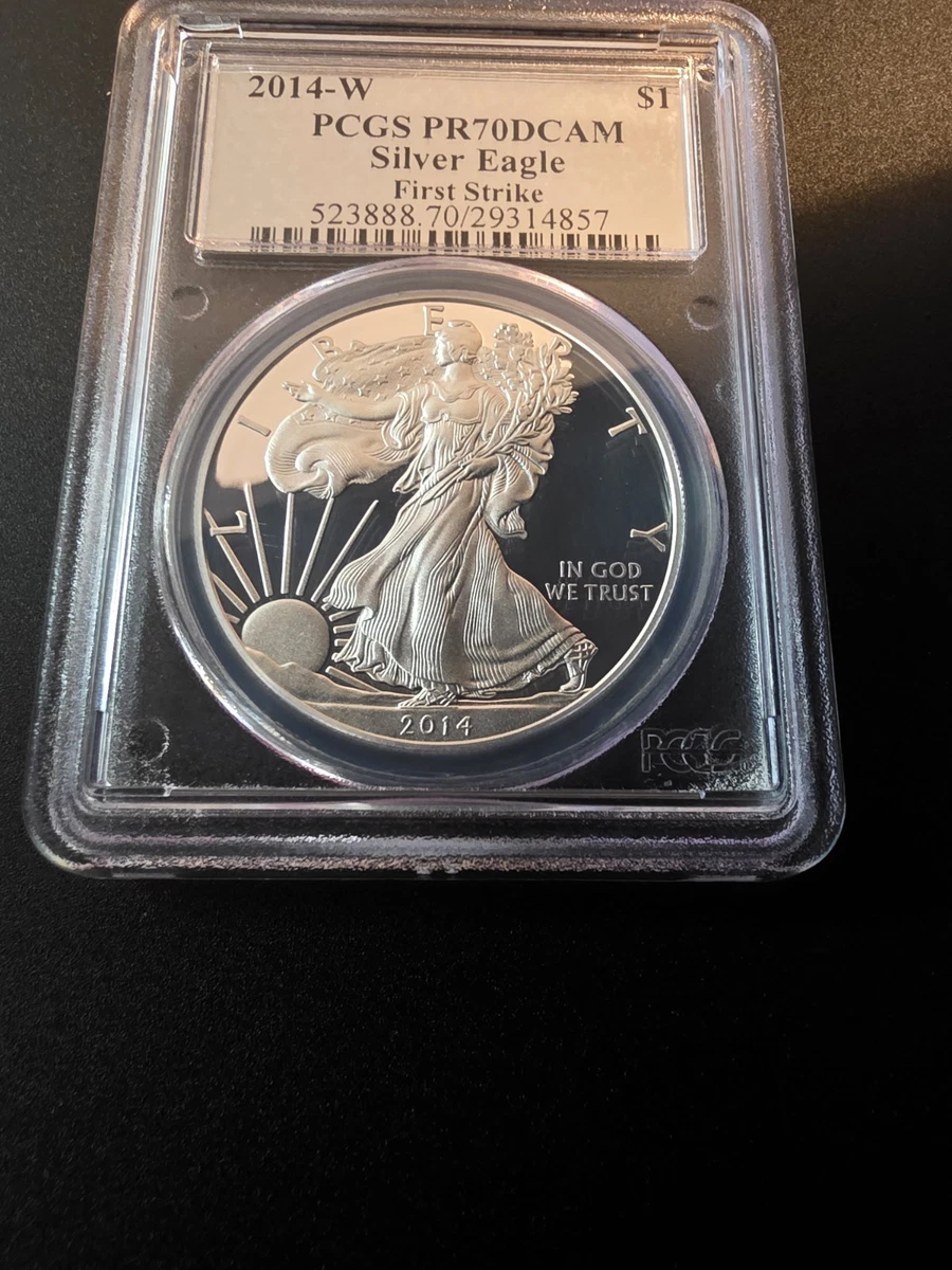 American Eagle PR 70 Graded 2014 Silver Bullion Coins for sale | eBay