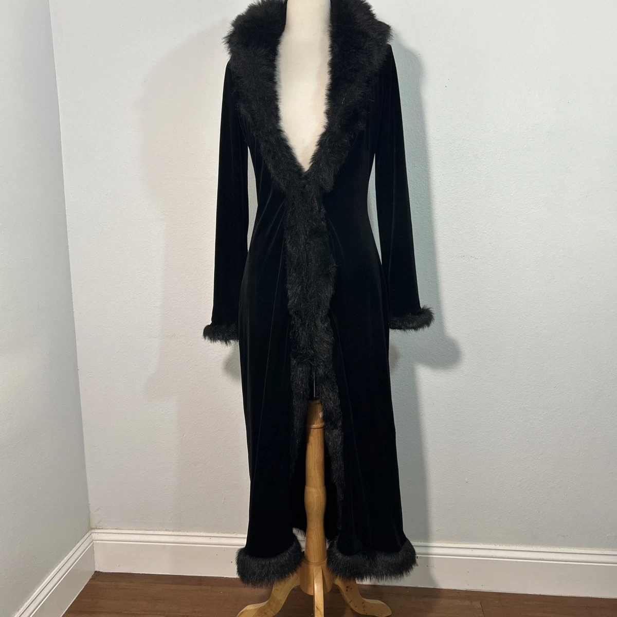 Betsey Johnson Black Velvet Coats, Jackets & Vests for Women for