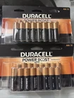 2 Packs Duracell POWER BOOST Alkaline AA Batteries