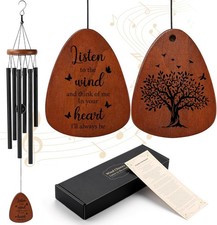 26 Inch Memorial Wind Chimes for Loss of Loved One Sympathy Gift Wind Chimes