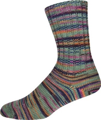Wolle Kreativ! ONline - Supersocke 100 Sort.390 Merino Extrafein Color 3205 100g
