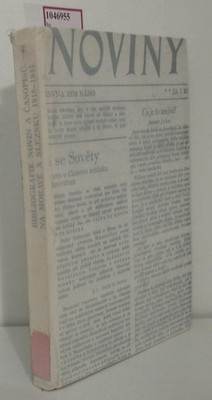 Bibliografie novin a casopisu na morave a ve slezsku v letech 1918 - 1945. (=Bib