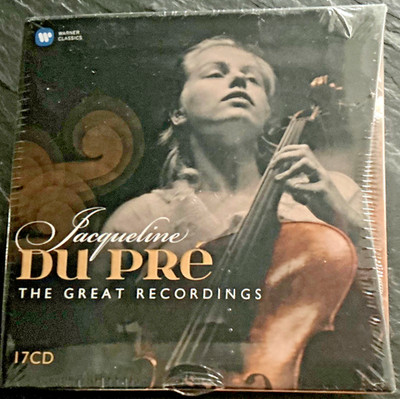 Jacqueline du Pré: The Great Recordings: Warner Classics 17 CD Box Set Sealed