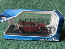 Citroen Type 11B 1938 decouvrable Model Car - Solido - Scale 1/43