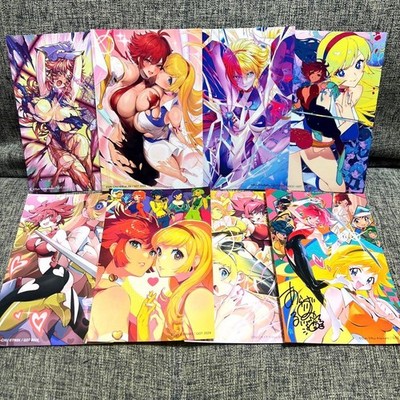 Cutie Honey Limited Random Illustration Cards 8 Type Complete Set Lot