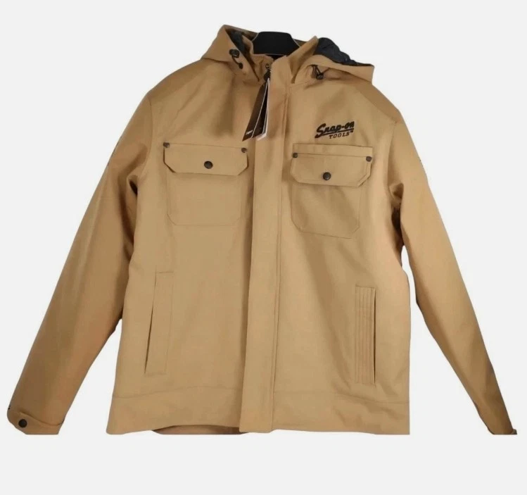 SNAP ON TOOLS 2025 RA HOODED JACKET INSULATED WINTER COAT ZIP UP GOLD TAN LARGE
Opens in a new windo