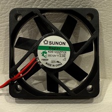 SUNON KDE1205PFVX 40mm x 40mm,12V , 2.0W, 2-wire 2-pin silent cooling fan