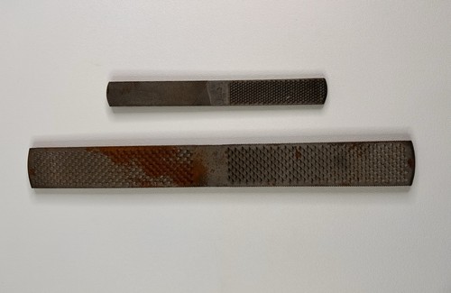 Vintage Nicholson Farrier Rasp Double Sided USA - Pair