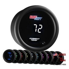 10 Color Digital Ambient Outside Air Temp Gauge Kit 2-116 52mm 10 Color Digital Ambient Outside Air Temp Gauge Kit 2-116 52mm