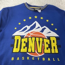 Super Massive Men's Apparel Sweatshirt Denver Basketball Size: Extra Large NWT
