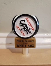 MODELO ESPECIAL CHICAGO WHITE SOX 4" TAP HANDLE/ TOPPER 