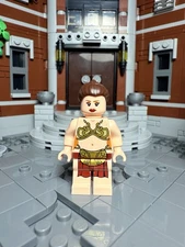 NEW Star Wars Princess Leia Slave Outfit Custom Lego Minifigure Jabba Sail 75020