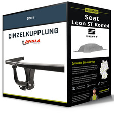Starre Anhängerkupplung für SEAT Leon ST Kombi 16- Typ 5F8 Imiola Hak-Pol NEU