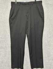 Tommy Hilfiger Mens Navy Blue Dress Pants Stretch Trousers Size 36X30