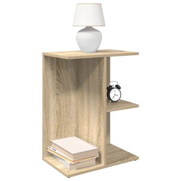 Nachttische 2 StüCk Sonoma Eiche 46,5X29X61 Cm Holzwerkstoff-image