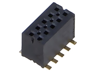 FLE-105-01-G-DV-K-FR Steckverbinder: Stift Buchse männlich PIN: 10 vertikal SMT