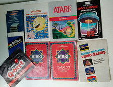 Atari 2600 /Activision various game manuals and catalogs 1981 1982