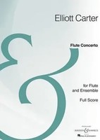Flute Concerto | For Flute and Ensemble | Elliott Carter | Englisch | Buch