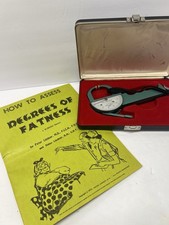 TEC Creative Health Products Skinfold Fat Cilipper z etui i podręcznikiem VTG 1973