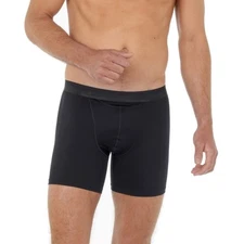 HOM HO1 Long Leg Men's Boxer Briefs Trunk Fly Opening Underwear