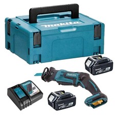 Scie sabre 18V LXT (2x3,0 Ah) dans coffret MAKPAC - MAKITA DJR183RFJ  