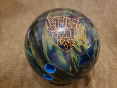 Used, 15lb, DV8, Vandal Strike, bowling ball, used 6 games