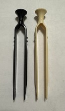 Set of 2 Vintage Plastic Print Tongs Photography Tools