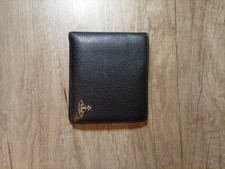 Vivienne Westwood Black Leather Wallet Purse