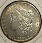 1891-S Morgan 90% Silver Dollar Coin Cent High Value Collectible Display Money