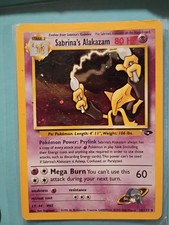 Sabrina's Alakazam 16/132 Gym Challenge Holo on eBay