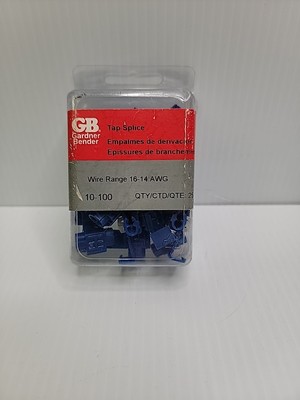 TAP SPLICES 16-14 AWG 25PCS. BY GARDNER BENSER NEW