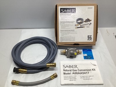 Saber Grills A00AA5417 Saber EZ Natural Gas Grill Conversion Kit  Missing Parts