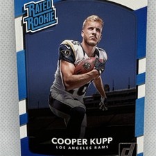 Panini Donruss 2017 Rated Rookie Cooper Kupp #329 Los Angeles Rams Football Card. rookie card picture