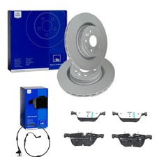 ATE BREMSSCHEIBEN 325mm + CERAMIC HINTEN passend für LAND ROVER DISCOVERY SPORT