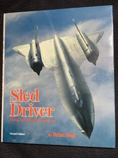 Sled Driver Signed by Pilot Brian Shul-VGC Second Edition-Not Personalized