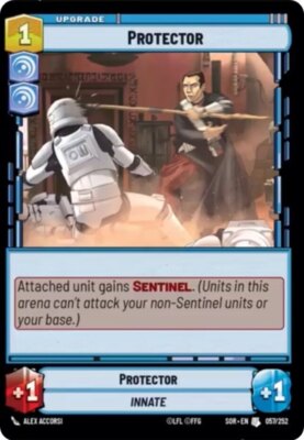 x3 Protector U Star Wars Spark of Rebellion M/NM