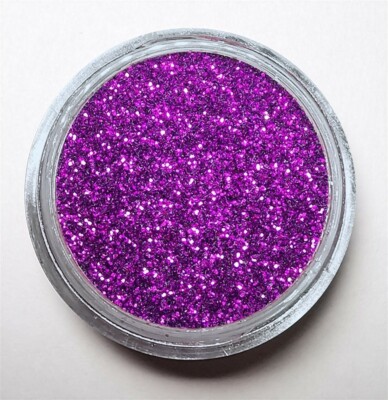 Feines Glitzer Puder Lila 3,5g 0,2mm Pulver Sugar Nr.30 Glitterstaub Nail Art