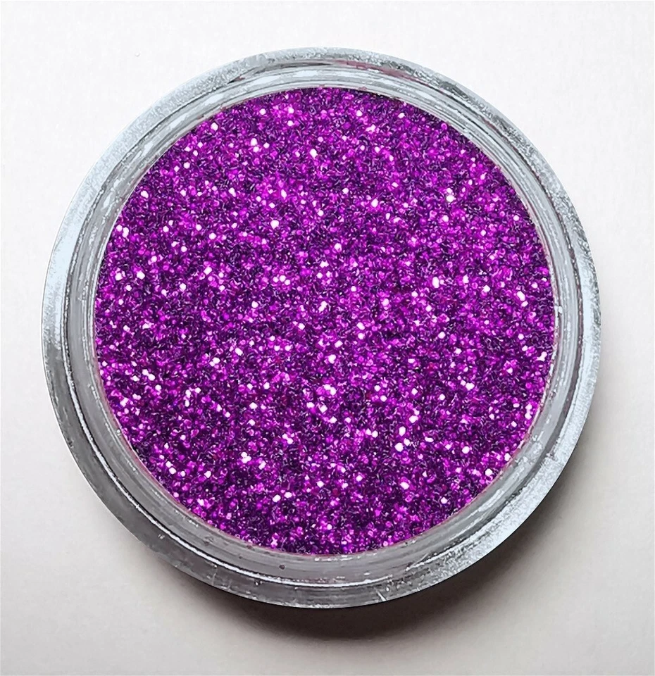 Feines Glitzer Puder Lila 3,5g 0,2mm Pulver Sugar Nr.30 Glitterstaub Nail Art
