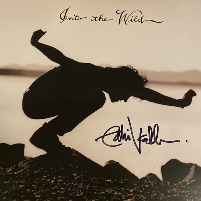 Eddie出品 Eddie Vedder SIGNED Into the Wild LP Vinyl 2010 Movie RARE