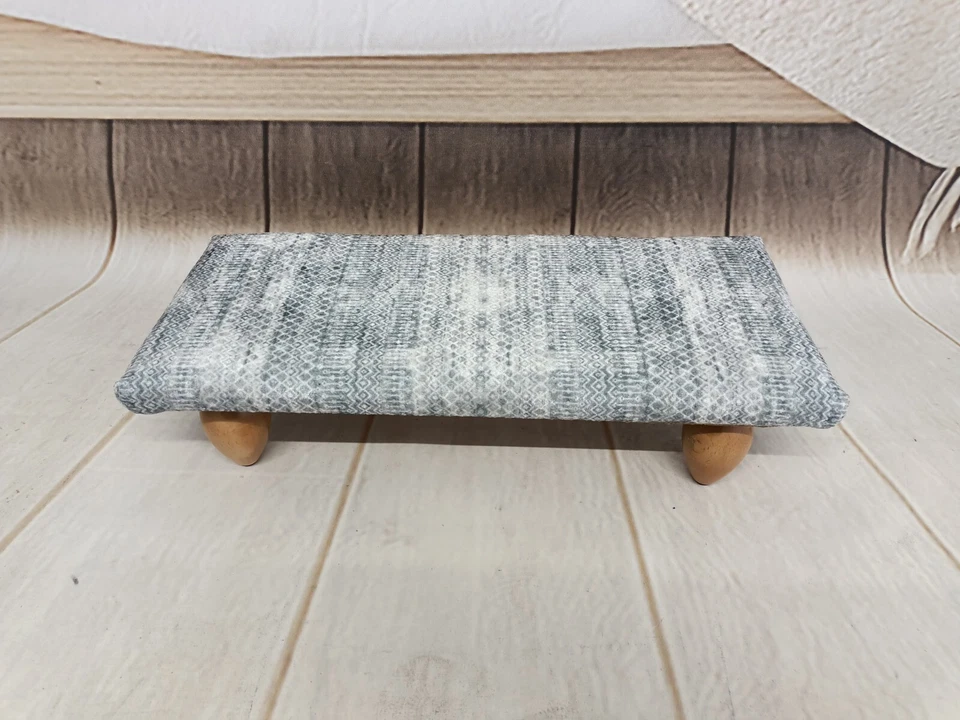 Step stool with cushion Upholstered Office footstool Short stool Ottoman bench - Image 4 of 4
