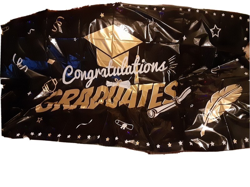Congratulations Graduate 70x40 Banner and Table cloth