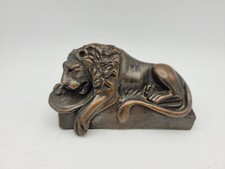 Kupfer Figur Löwendenkmal Luzern, vintage antik