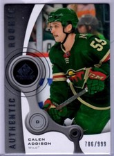 2021-22 SP Game Used Calen Addison Retro Rookie Card  #R-55