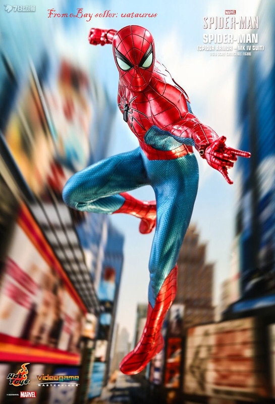 Perfect Hot Toys 1/6 Vgm43 Spider-Man (Spider Armor - Mk Iv