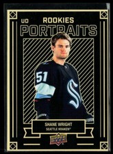 2022-23 Upper Deck UD Portraits #P-76 Shane Wright SP RC