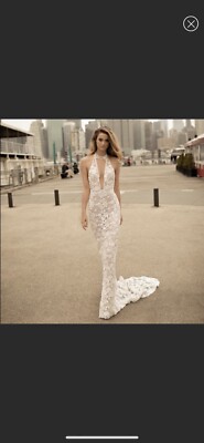 Berta 18-04 Wedding Gown Dress Preowned Dry Cleaned