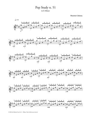 Pop Studies For Guitar - Third Series (51-100) Con Playlist Online - Foto 4