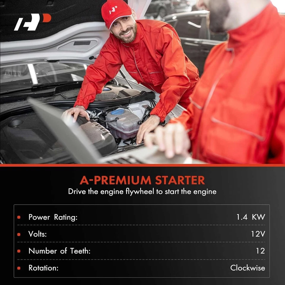 Starter for Ford E150 E250 E-350 Econoline Club Wagon, F150 F250 Expedition... - Image 3 of 4