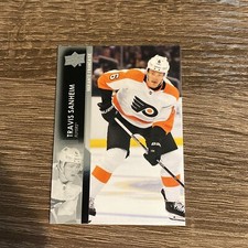 21-22 UD Series 2 Base French #384 Travis Sanheim - Philadelphia Flyers